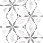 Biztonságos fizetés Equipe Bardiglio Flower 17,5x20 hexagon járólap, falicsempe