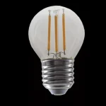 LED E27 G45 4W 470lm 2700K Fil.@ Különleges ajánlat