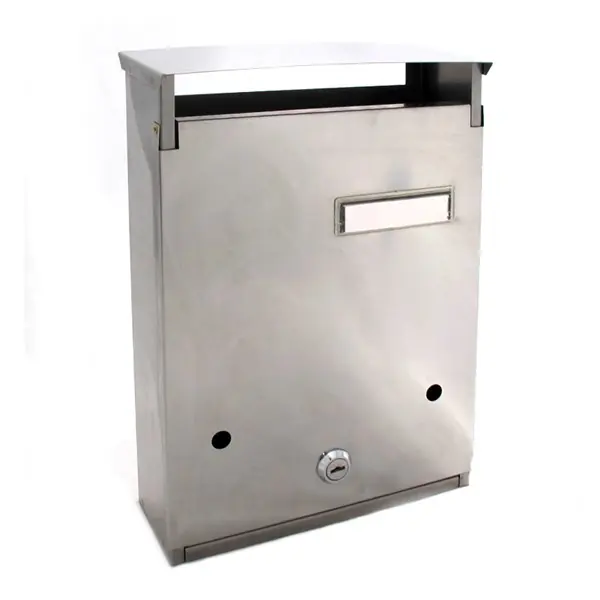 Postaláda álló MINIMA (21x31cm) INOX, névtartóval Rendeld meg most