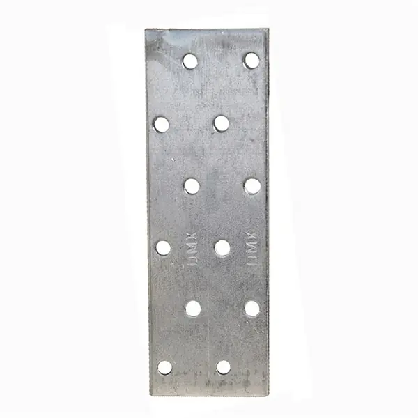 Azonnali szállítás Összekötő lemez perf. 200 x 300 / 2 mm horganyzott