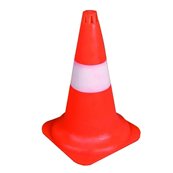 Ajánlat Forgalomterelő kúp narancs-fehér 45cm