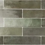 Árengedmény Equipe Tribeca Sage Green 6x24,6 falicsempe