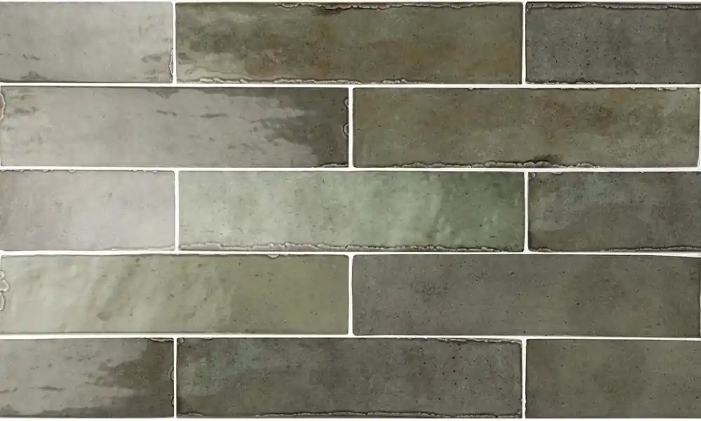 Árengedmény Equipe Tribeca Sage Green 6x24,6 falicsempe