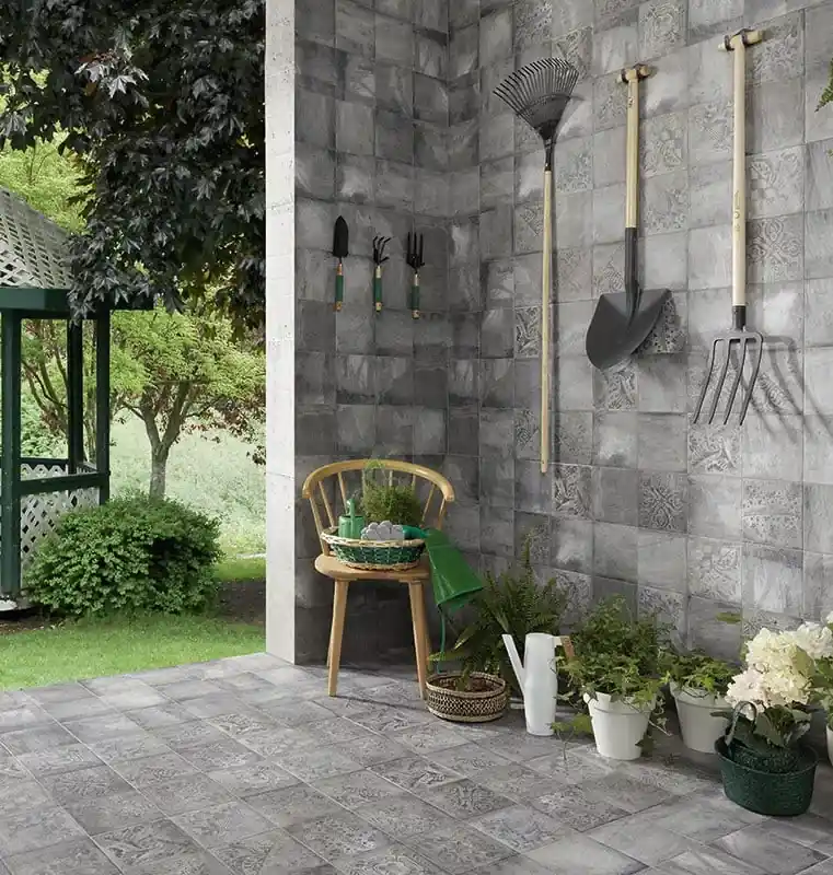 Szuper akció Mainzu Forli Grey 20x20 rusztikus falicsempe
