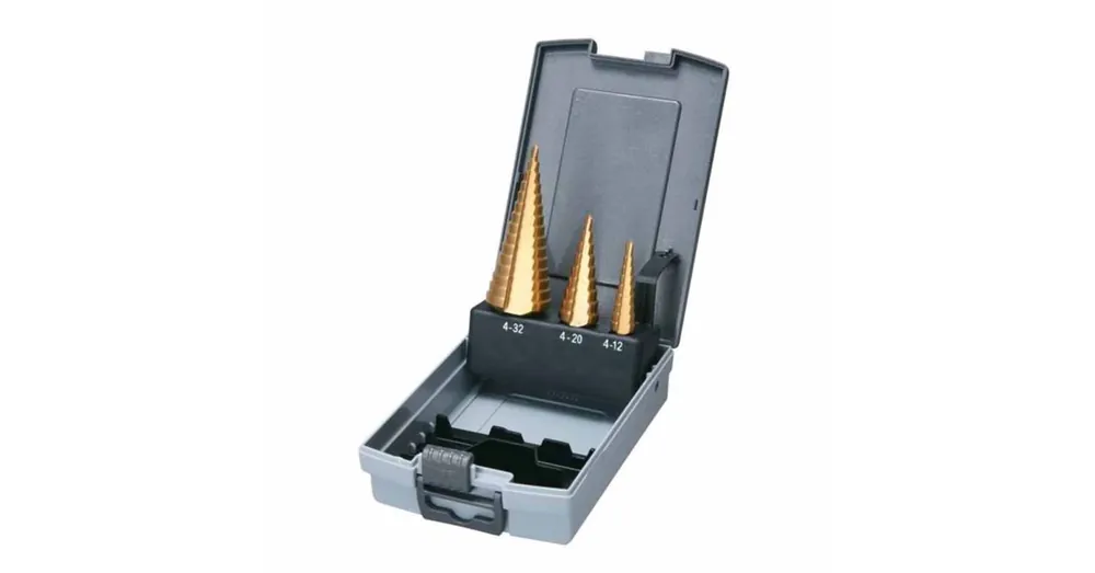 MAKITA D-41872 LÉPCSŐS FÚRÓ KLT 4/12-20-32 FÉM DOBOZBAN 3 DB-S Expressz kézbesítés