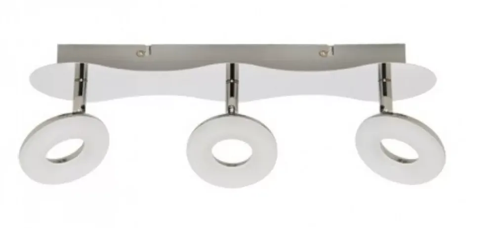 Strühm Donat Led 3-as króm mennyezeti lámpa Gyors kiszállítás