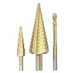 LÉPCSŐS FÚRÓ KÉSZLET 3DB-OS 4-12mm/4-30mm/6mm TITÁN KWB 49525890 Expressz szállítás