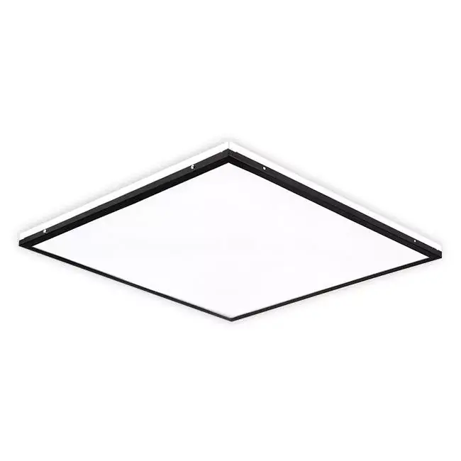 MasterLED Domino 40 W-os natúr fehér 595x595 mm falon kívüli fekete LED panel Biztonságos fizetés