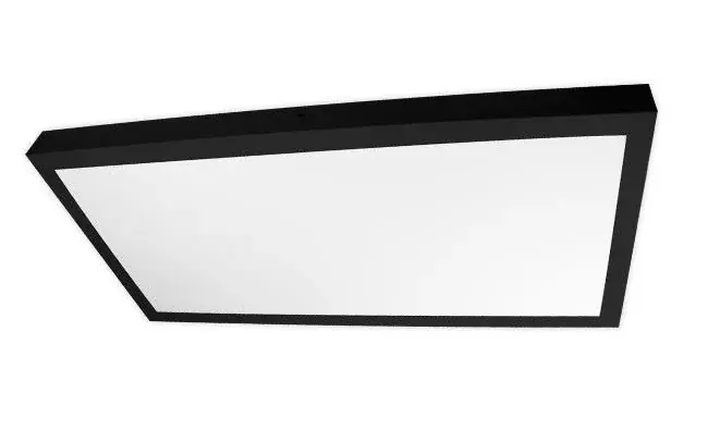 MasterLED 30 W-os natúr fehér 300x600 mm falon kívüli fekete LED panel Árengedmény