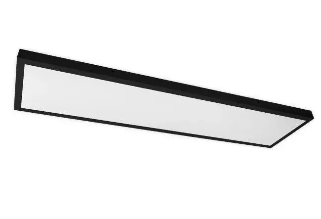 MasterLED 60 W-os natúr fehér 300x1200 mm falon kívüli fekete LED panel Kedvezmény
