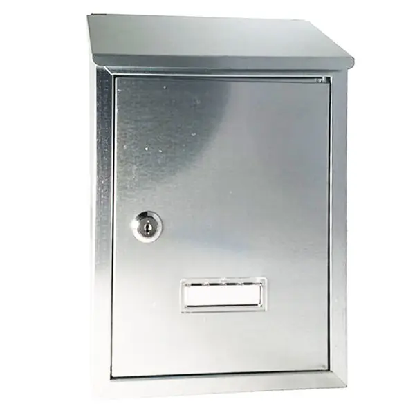 Alacsony ár Postaláda álló VÉRTES (22x30cm) horganyzott, névtartóval