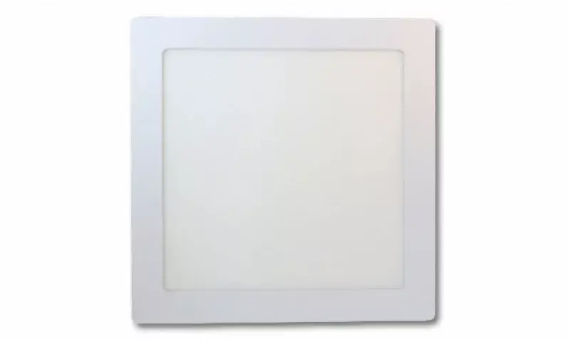 EcoLight 18 W-os falon kívüli natúr fehér négyzet alakú LED-es mennyezetlámpa Utolsó esély