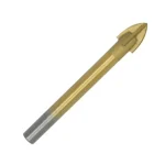 Gyors szállítás ÜVEGFÚRÓ D10*82mm CARBID+TITÁN HENGERES SZÁRÚ ECEF 610082