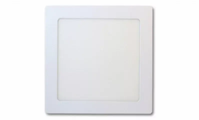 Biztonságos fizetés EcoLight 12 W-os falon kívüli natúr fehér négyzet alakú LED-es mennyezetlámpa