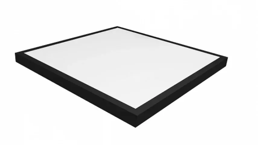 MasterLED 40 W-os szögletes 60x60 cm natúr fehér fekete keretes falon kívüli led panel Szuper ajánlat