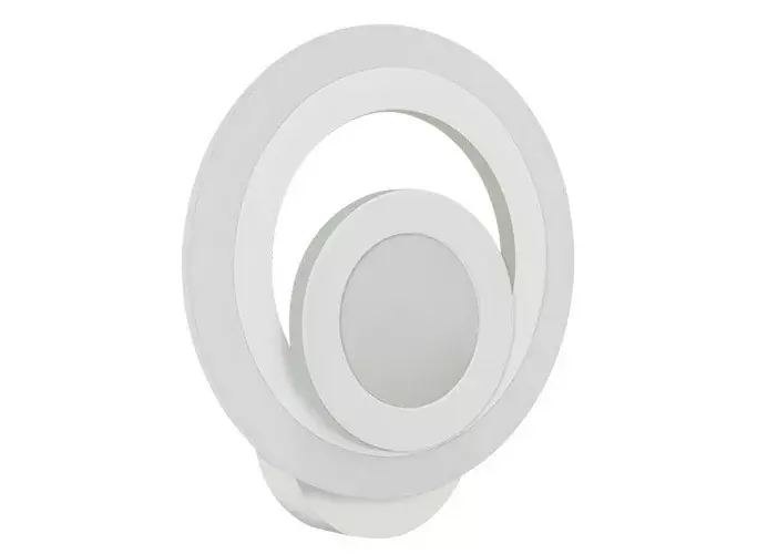 Olcsóbb Strühm Orbit C 14 W-os natúr fehér fehér fali lámpa