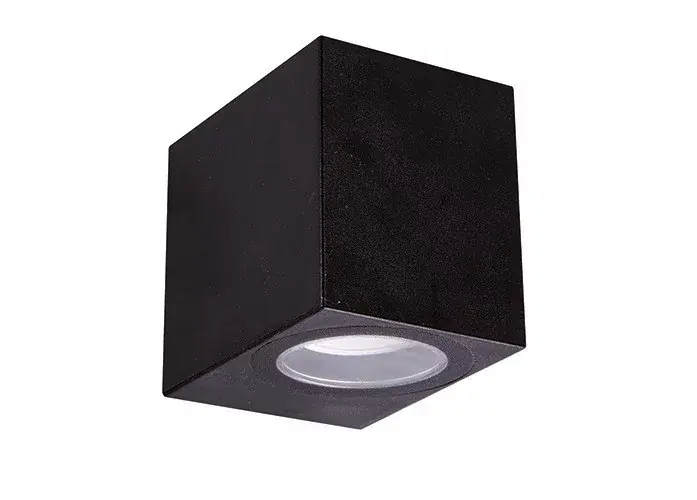 Strühm Gamp D 80x68 mm fekete oldalfali lámpa GU-10-es foglalattal Kiárusítás