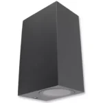 MasterLED Lida 150x92 sötétszürke szögletes oldalfali lámpa GU10-es foglalattal Bestseller