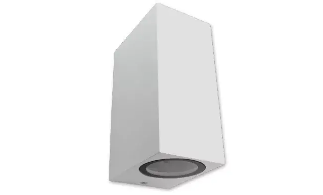 MasterLED Lida 150x92 fehér szögletes oldalfali lámpa GU10-es foglalattal Olcsó