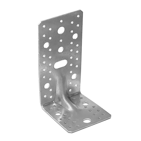 Expressz kézbesítés Sarokösszekötő lemez erős. 172 x 105 x 90 / 3 mm horganyzott
