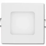 Gyors szállítás EcoLight 6 W-os süllyesztett natúr fehér négyzet alakú LED-es mennyezetlámpa