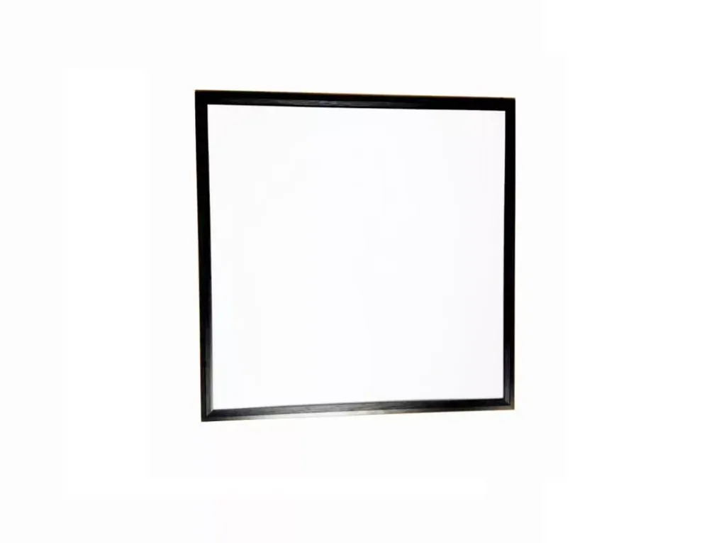 EcoLight 60 x 60-as süllyesztett 40 W-os natúr fehér LED panel fekete kerettel Expressz kézbesítés