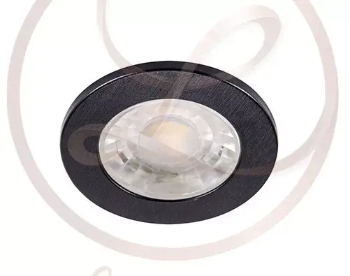 Strühm Fin Led IP44 3 W-os süllyesztett natúr fehér fekete színű kör alakú LED-es mennyezetlámpa Vedd meg online