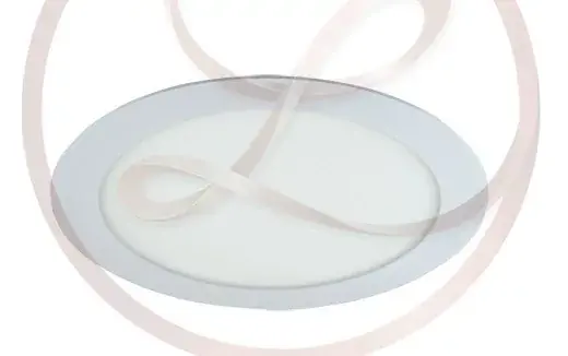 Strühm Slim 15 W-os süllyesztett meleg fehér fehér színű kör alakú LED-es mennyezetlámpa Végkiárusítás