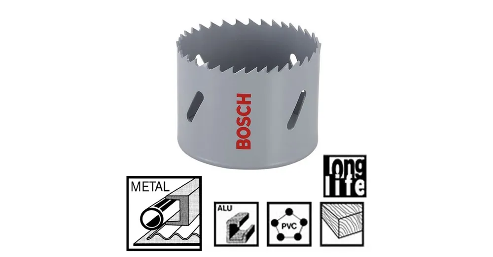 BOSCH 2608584145 LYUKFŰRÉSZ D073 HSS-BIMETALL STANDARD ADAPTERES KIVITEL Azonnali szállítás