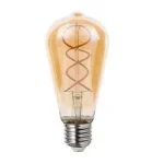 Expressz szállítás MasterLED Filament Dimm ST64 LED 4W-os meleg fehér E27-es foglalattal
