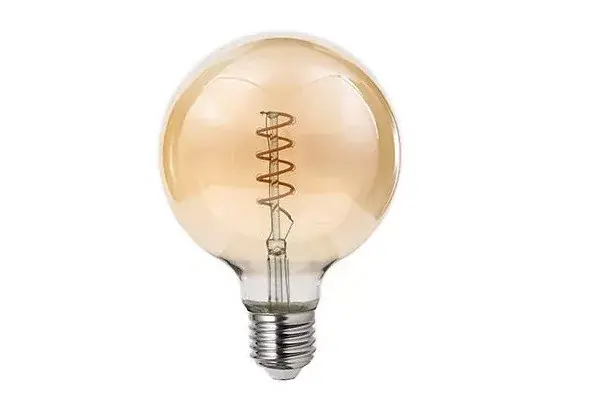 Kiárusítás MasterLED Filament Dimm G95 LED 4W-os meleg fehér E27-es foglalattal