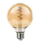 Expressz szállítás MasterLED filament Dimm G80 LED 4W-os meleg fehér E27-es foglalattal