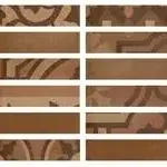 Prémium Marazzi D_Segni Blend Terra Listello M8X0 5x20
