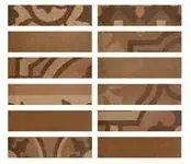 Prémium Marazzi D_Segni Blend Terra Listello M8X0 5x20