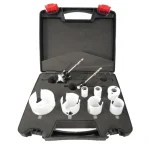 LYUKFŰRÉSZ KLT 10DB-OS HM No3 19-64mm+2DB ADAPTER+IMBUSZ IMPORT Különleges ajánlat