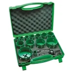 LYUKFŰRÉSZ KÉSZLET 15 RÉSZES 19-82mm+ADAPTER HIKOKI 4101076 Prémium