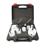 LYUKFŰRÉSZ KLT 10DB-OS HM No4 22-76mm+2DB ADAPTER+IMBUSZ IMPORT Azonnal elérhető