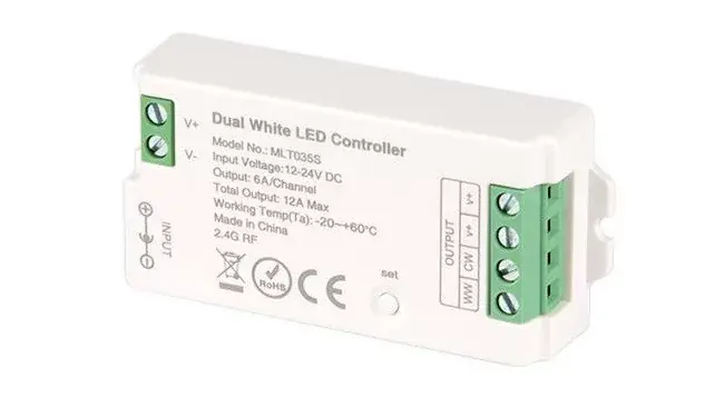 Gyors kiszállítás MasterLED CCT RF 12/24V 12A vezérlő