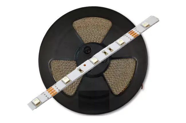 Legnépszerűbb MasterLED 30 LED/méteres 12 V-os beltéri RGB 5050 LED szalag 10 m / tekercs