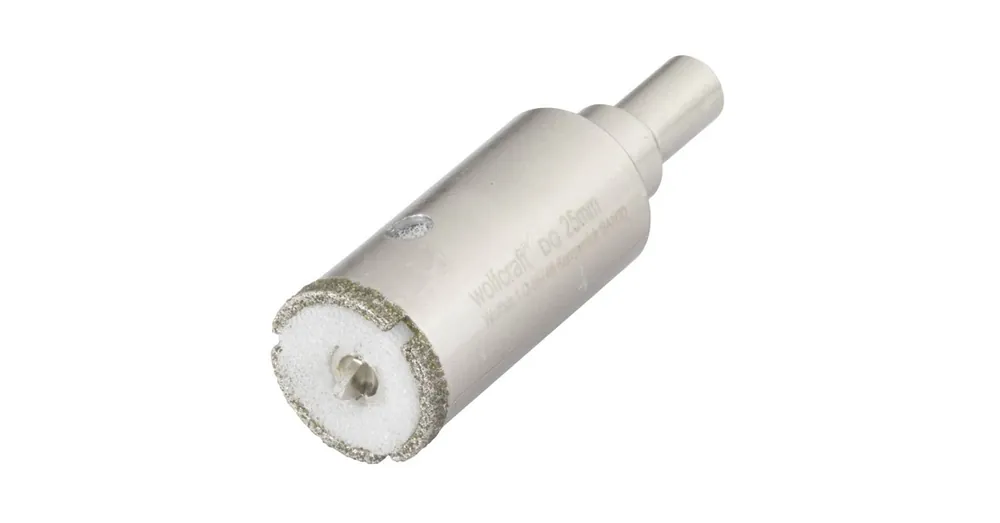 Szuper akció WOLFCRAFT 5924000 KORONAFÚRÓ GYÉMÁNTSZEMCSÉS CERAMIC D25mm BEFOGÁS 10mm