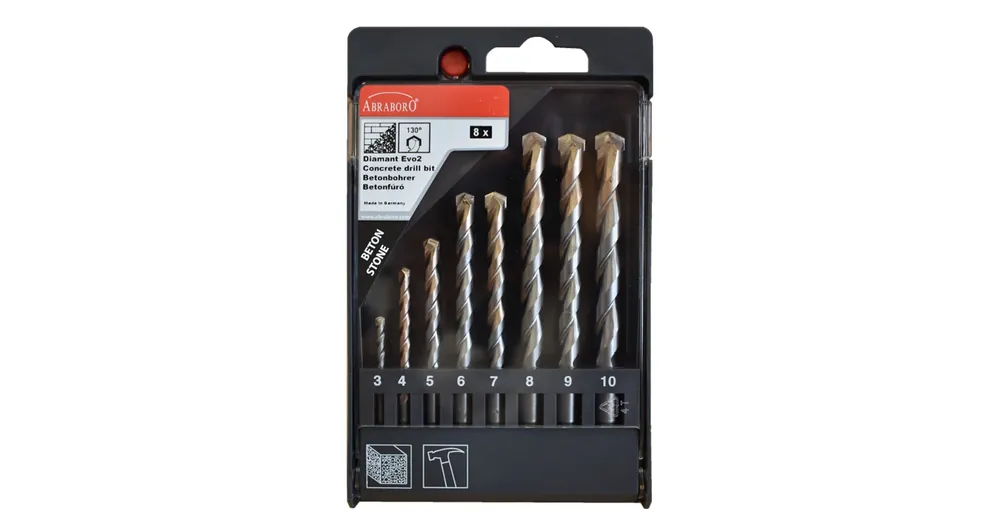 Expressz kézbesítés BETONFÚRÓ KÉSZLET D3-D10/8részes IMPORT