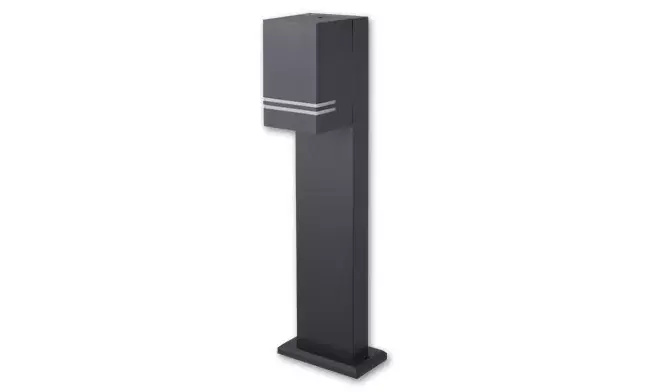 MasterLED Nela 50 cm magas fekete állólámpa GU10-es foglalattal Vásárlói kedvenc
