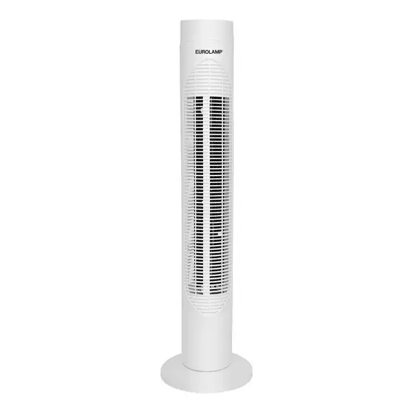 Azonnal elérhető Eurolamp digitális toronyventilátor 50W 83CM fehér színű, távírányítóval