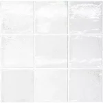 Kedvezmény Equipe Altea White 10x10 rusztikus falicsempe