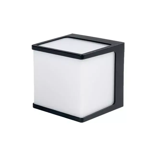 Bestseller MasterLED Cube-2, fekete oldalfali lámpa, GX53-es foglalattal