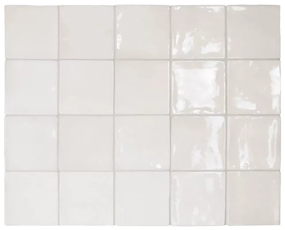 Kedvezményes ár Equipe Manacor White 10x10 - rusztikus falicsempe
