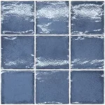 Equipe Altea Thistle Blue 10x10 rusztikus falicsempe Expressz kézbesítés