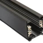 Outlet MasterLED 3 fázisú fekete felületre szerelhető sín 2 méter hosszú