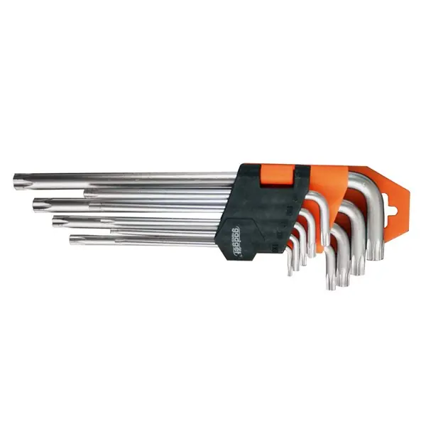 Torxkulcs készlet hosszú T10-T45 (9 db-os) Cr-V gadget Gyors kiszállítás