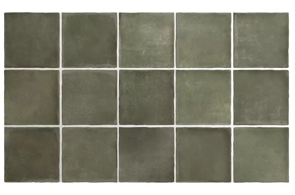 Szuper ajánlat Equipe Argile Khaki 10x10 rusztikus falicsempe